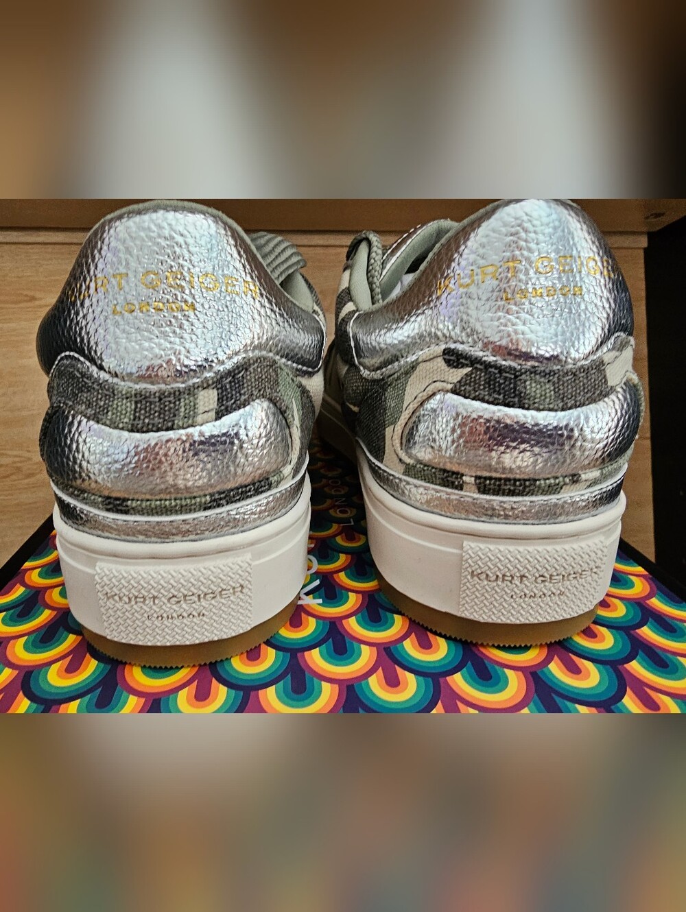 Kurt Geiger London SouthBank Tag Sneaker. Size 8.5 - Picture 10 of 13